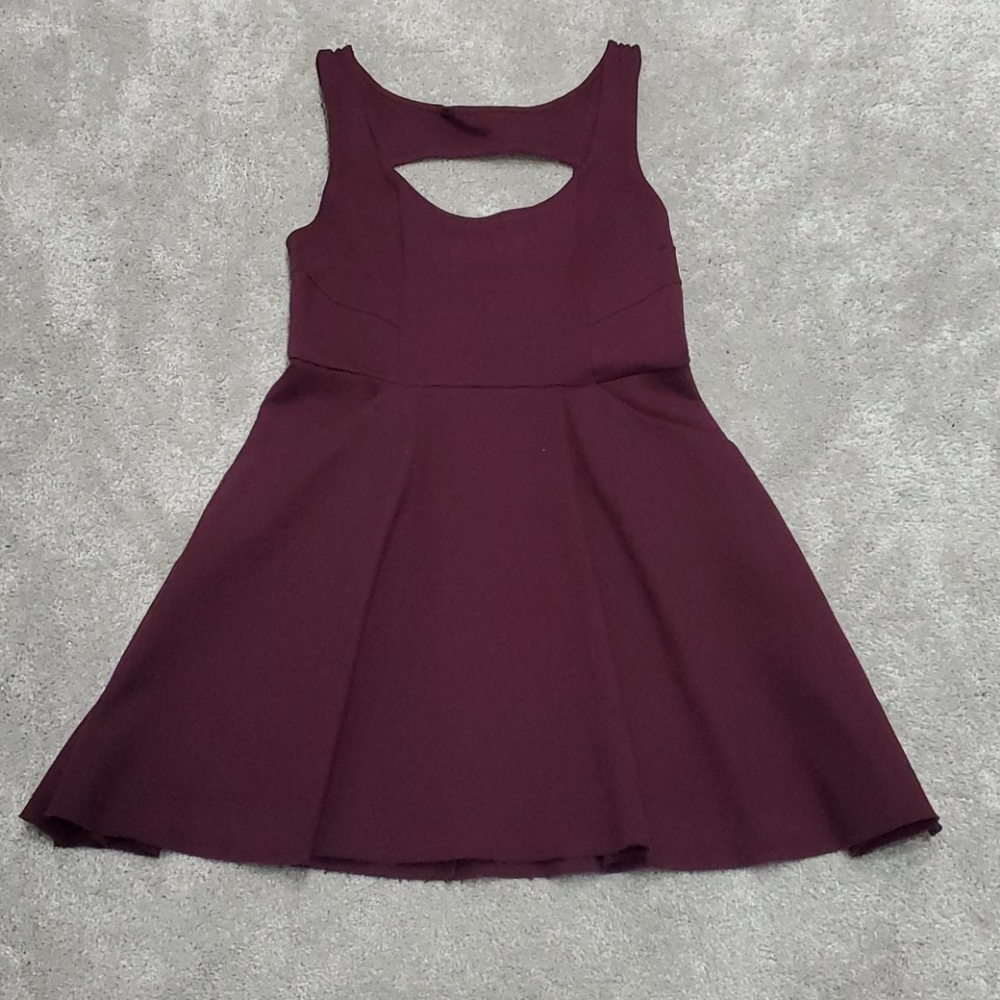 Wine Colored Dress